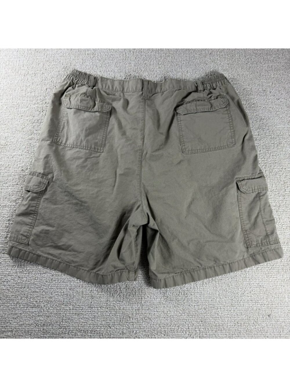 Wrangler Outdoor Fishing Cargo Shorts Beige Men’s Size 46 x 8 - Picture 5 of 5